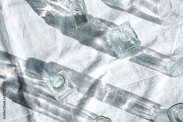 Obraz ガラス瓶と太陽の光