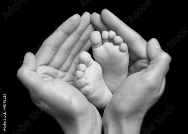 Obraz Baby Fuesschen