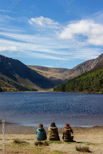 Obraz Looking across the lake