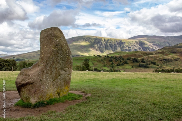 Fototapeta Standing stone, Castlerigg