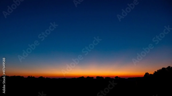 Obraz Orange to blue