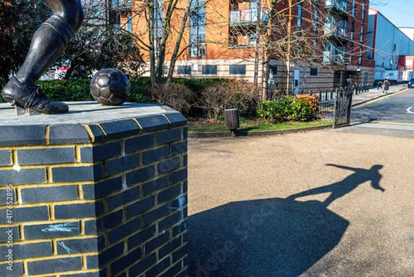 Obraz Laurie Cunningham Statue
