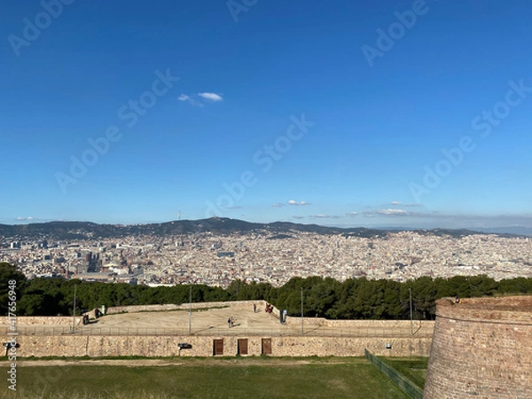 Obraz the wall at night