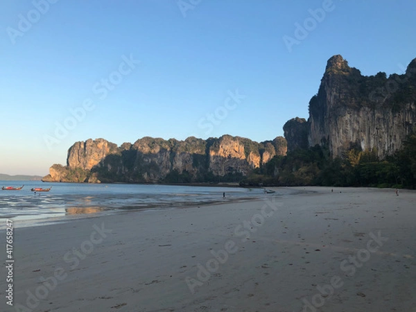 Obraz sunset on the beach