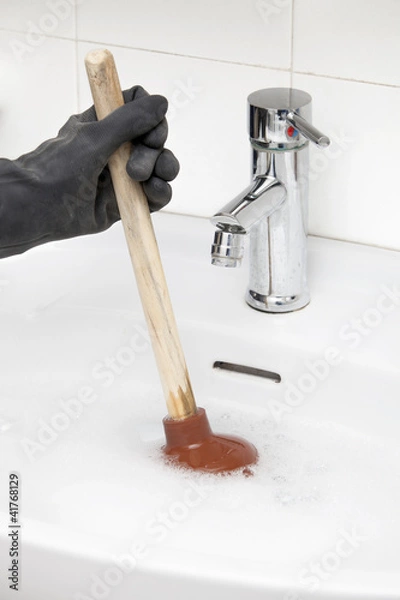 Fototapeta unclogging