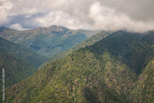 Obraz landscape with clouds
