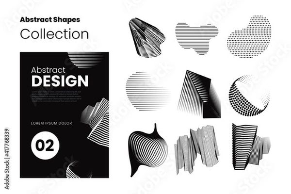 Obraz Abstract Shapes Element Poster Collections
