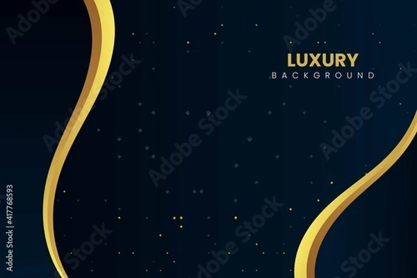 Obraz Luxury Abstract Gold Background