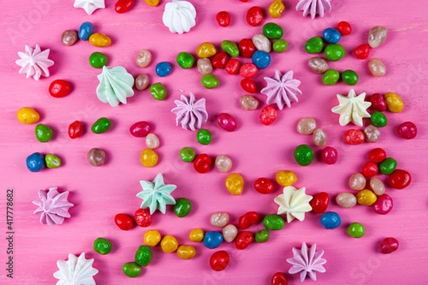 Obraz Heart shaped sweets.