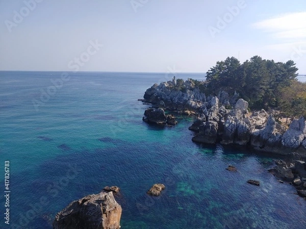 Fototapeta 애메랄드빛 바다