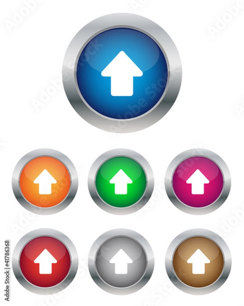 Fototapeta Up arrow buttons