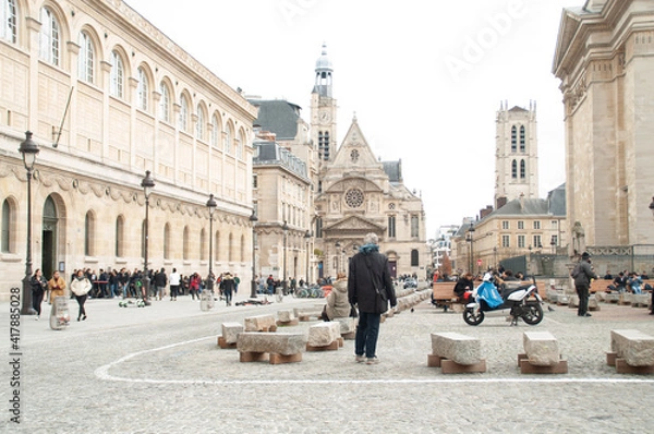 Obraz Labourste Bibliothèque Sainte Genevieve