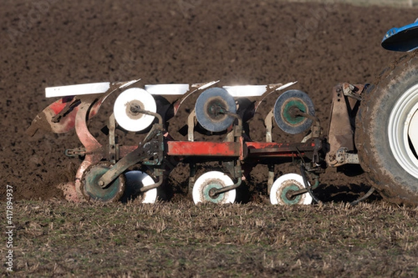 Fototapeta plough