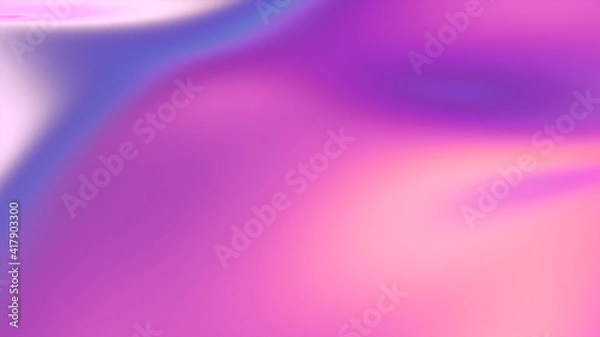 Fototapeta Abstract liquid. Trend colors. Motion gradient background. Graphic design. Colorful waves.  