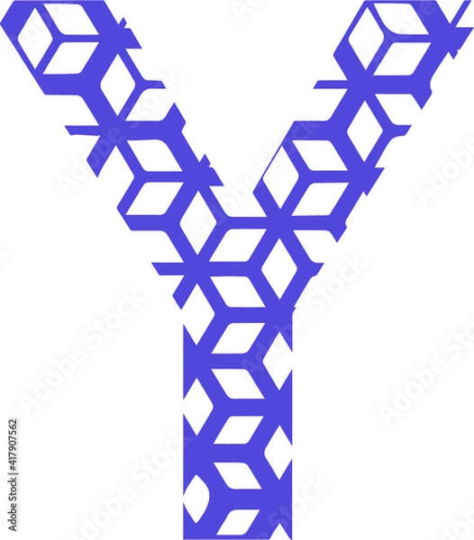 Obraz Logo alphabet y