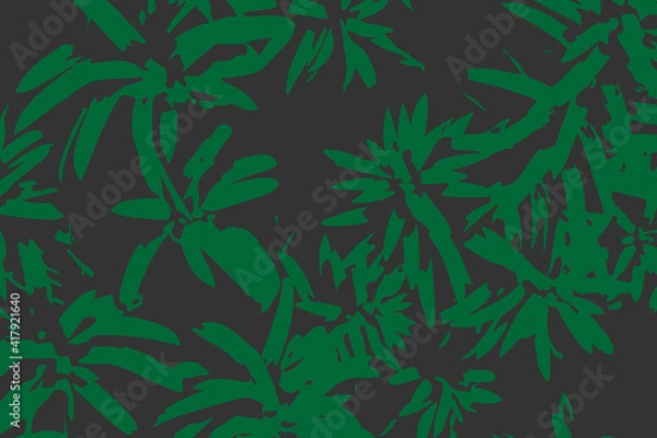 Obraz Abstract background in the form of flowers and leaves. Natural abstract bright colorful background. Vector eps illustrator.