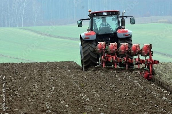 Obraz Jesienna orka. 