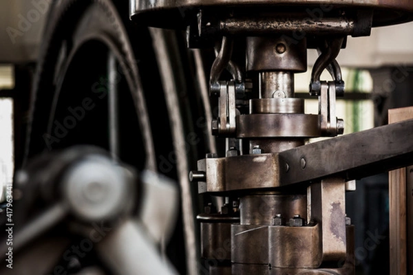 Fototapeta steam engine