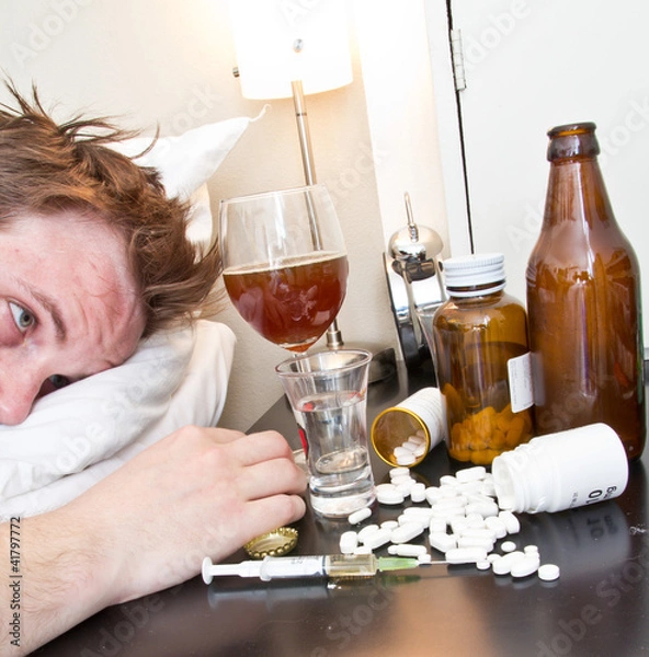 Obraz addict's night table