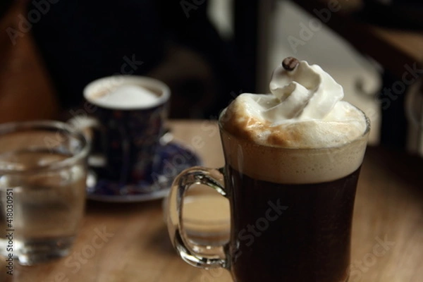 Obraz クリームコーヒー