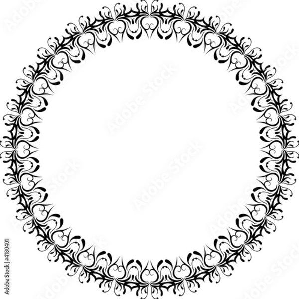 Fototapeta scroll design