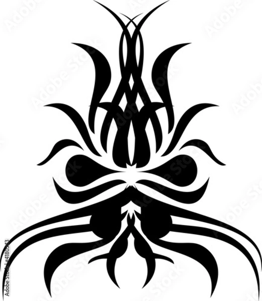 Obraz abstract calligraphy