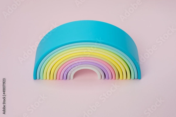 Obraz Rubber rainbow toy