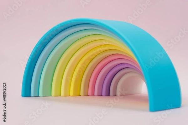 Obraz Rubber rainbow toy