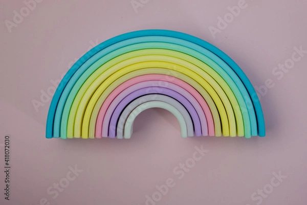 Obraz Rubber rainbow toy