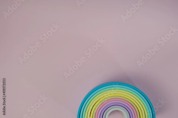 Obraz Rubber rainbow toy
