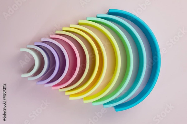 Obraz Rubber rainbow toy