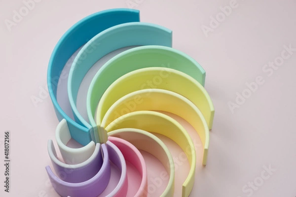 Obraz Rubber rainbow toy