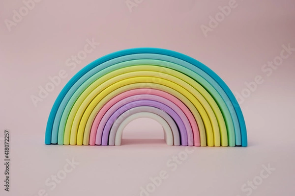 Obraz Rubber rainbow toy