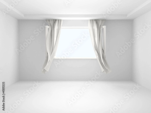Fototapeta Room with a window