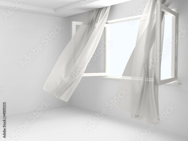 Fototapeta Open window