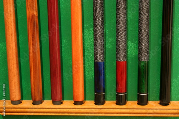 Obraz Pool Cues