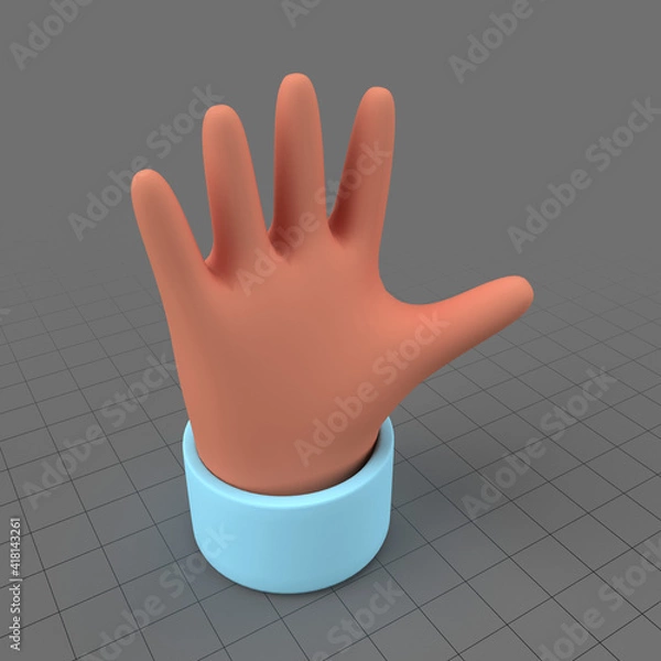 Obraz Calm hand gesture