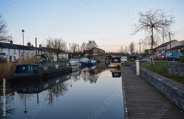 Obraz Sallins Canal Harbour