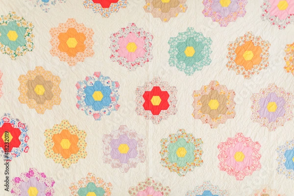 Obraz Flower Garden Quilt