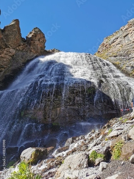 Obraz waterfall in the mountains