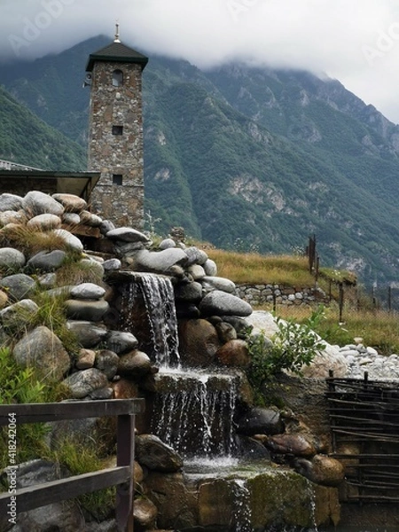 Obraz castle in the mountains