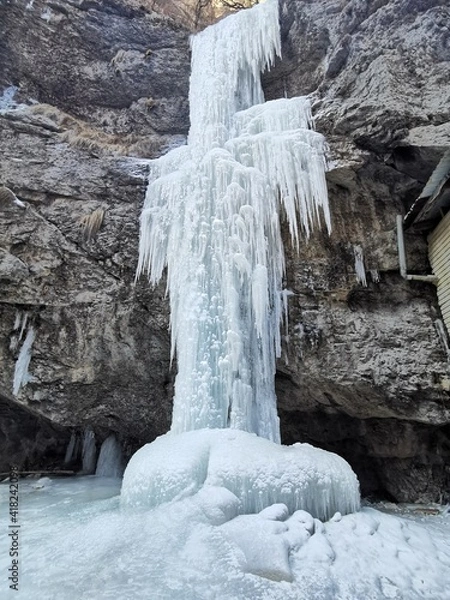 Obraz cross in the cave