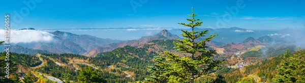 Obraz 2020,10,21横手山より北アルプス方面を望むw