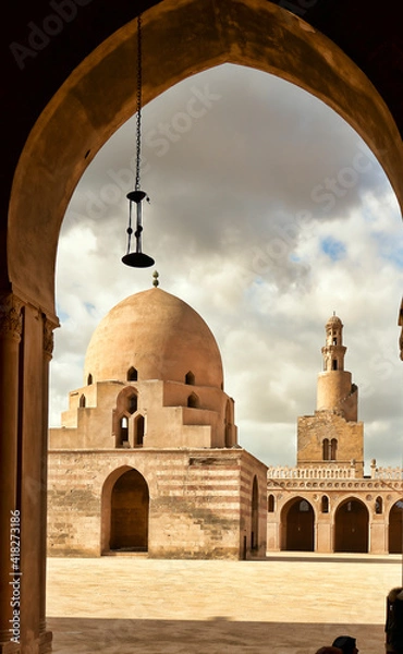 Obraz Moschea di Ibn Tulun, Cairo