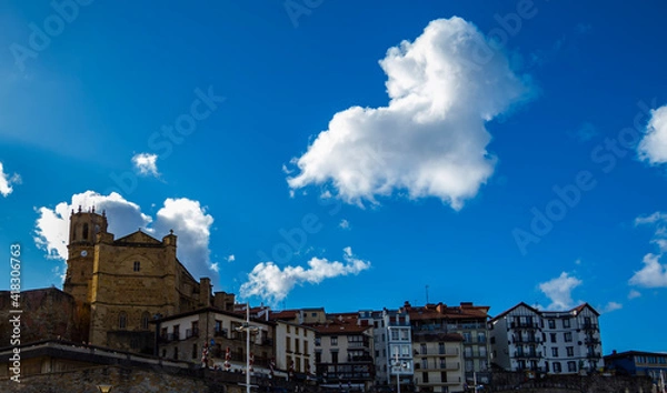 Obraz town in the night