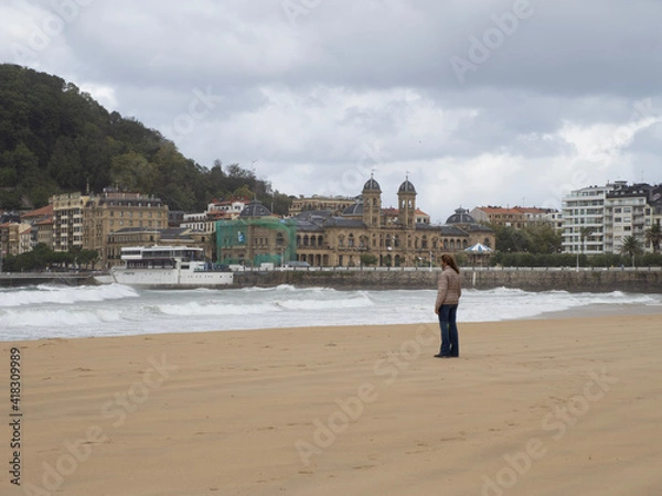 Obraz view from the beach