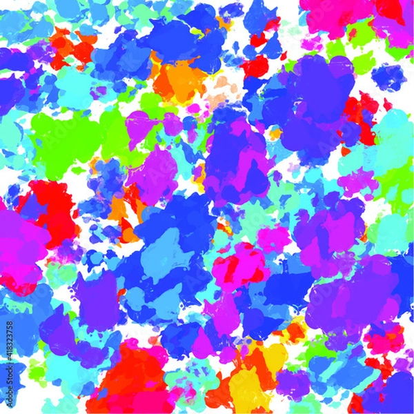Obraz colorful pattern paint