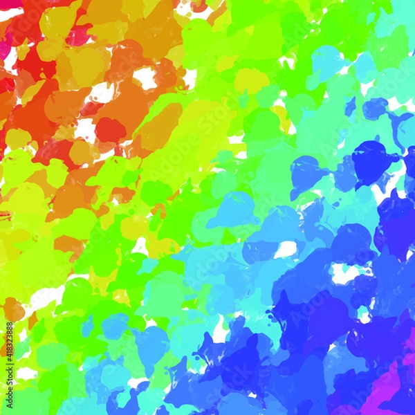 Obraz colorful pattern paint