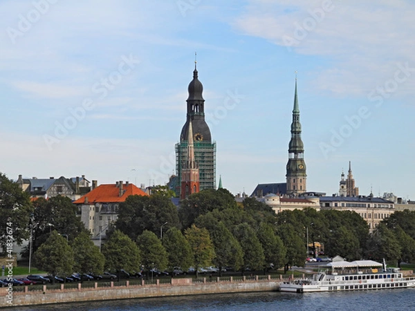 Obraz Old centre of Riga