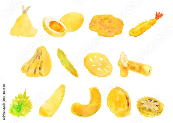 Obraz 天ぷらセット